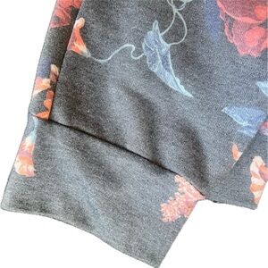 True Religion Floral gray & pink sweatpants
